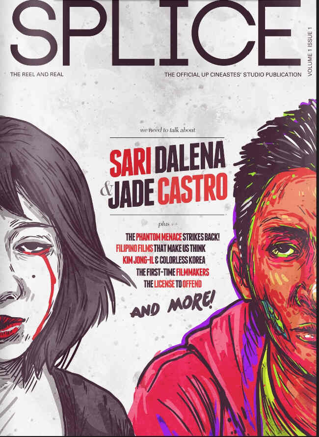 SPLICE (PHIL) magazine side cover Issue 1 February 2012